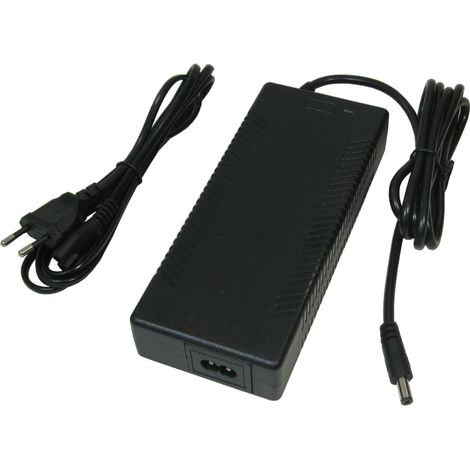 Trade-Shop Netzteil Ladegerät Ladekabel 29,4V 4A für 24V Akkus mit 5,5mm x 2,5mm Rundstecker für E-Bike Elektrofahrrad Pedelec Elektro Fahrrad Akkus zum Aufladen City-Star Aldi Praktiker Hagebaumarkt
