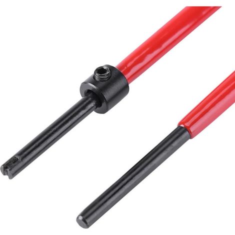 Zoternen Kit de réparation de filetage métrique 15 pièces M5 M6 M8 M10 M12 M14 Helicoil Car Pro Coil Tool 1,25 (1/4)