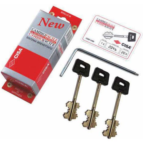Llaves de Cambio Fácil Dm Pz 3 06520-60-1 Cisa