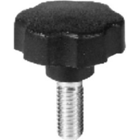 VOLANTINO C/GAMBO M8 NERO D 40X20 MM Q.TA 10