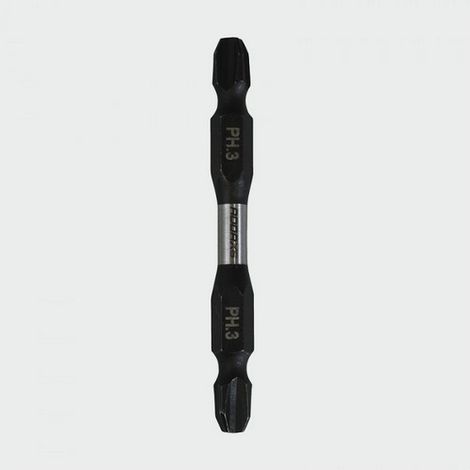 TIMCO X6 Double Ended Phillips Bit - No.3 x 65 (1/2)
