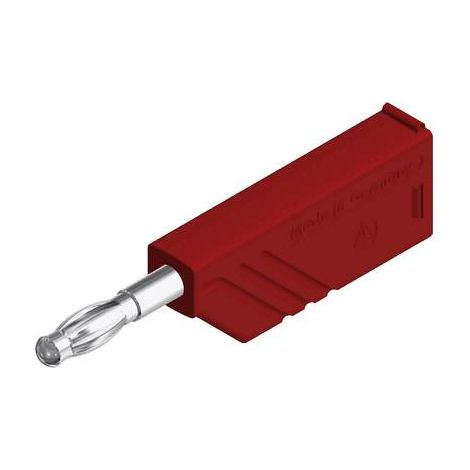 Fiche banane mâle Ø de la broche: 4 mm Hirschmann Test & Measurement LAS N WS 934100101 rouge 1 pc(s (1/3)