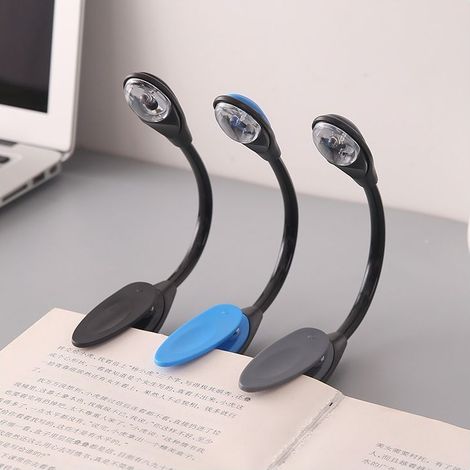 Lampe de lecture LED clip-on, éclairage portable pour livre et lecture confortable (1/3)