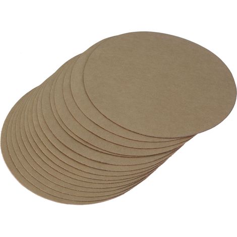 15 pièces de papier de verre rond de 5 pouces, grains 180, 400, 1500, 5000 et 10000 (10000) (1/5)