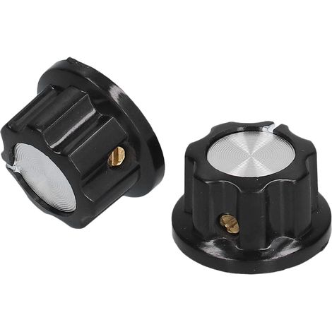 Bouton de potentiomètre 20mm, lot de 50 pièces, noyau en laiton, plastique technique, poignée de réglage de remplacement BEMA02 (1/5)