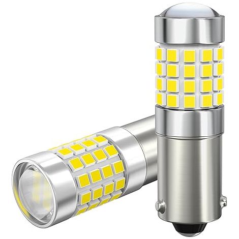 Ampoule H6W BAX9S LED CANBUS 12V pour Voiture Feu de Position Recul Feux de Jour Intérieur latéral Plaque d'immatriculation 6500K Blanc (1/5)
