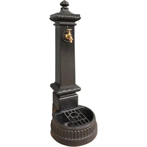 Fontana verticale a piantana antracite cm 45,5x37,5x99 h (1/2)