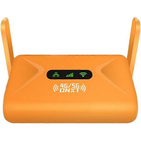 Routeur WiFi 6 4G LTE 300 Mbps, modem portable WiFi 4G compatible avec les cartes SIM 5G sans abonnement (États-Unis). (1/5)