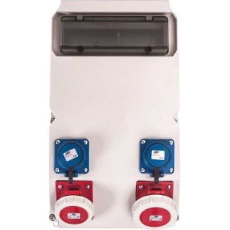 Tabla eléctrica PCE Suwalki 63A 250V plástico IP44