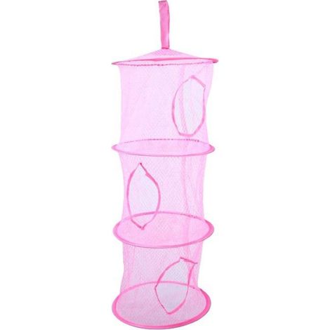 Organiseur Suspendu - Animaux En Peluche - 3 Niveaux - Hamac En Filet - Pour Chambre D Enfant - 2 Pièces (1/4)