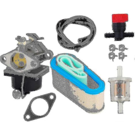 Kit de carburateur complet pour moteurs Tecumseh OHV - Filtre à air, vanne d'essence (1/4)