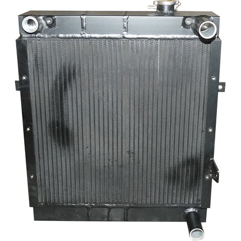 Radiatore di raffreddamento ad acqua per terne Komatsu WB91R, WB93R, WB93S, WB97R 575x670mm codice OEM 42N-03-11510, 42N0311100, 42N-03-11100 (1/5)