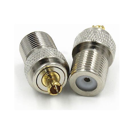 Adapter MCX-Stecker / F-Buchse FÜR DVB-T-SAT-Tuner