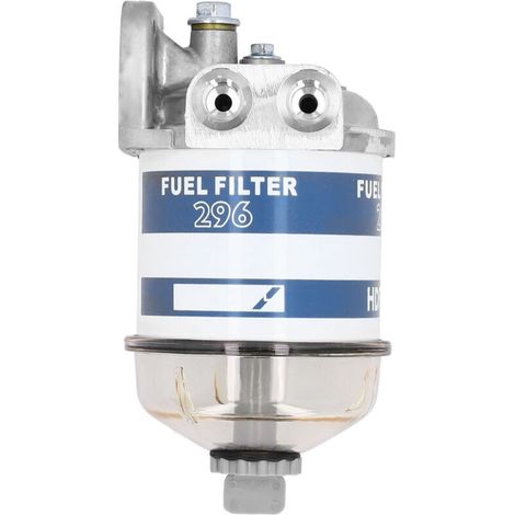 Ensemble filtre à carburant 7111‑296, compatible avec les modèles Massey Ferguson 133, 135, 140, 145, 165, 168, 175 et 178. (1/5)