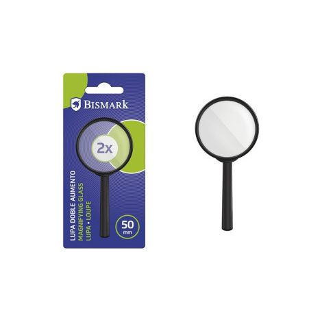 LUPA DOBLE AUMENTO DIAMETRO 50 MM BISMARK 330646