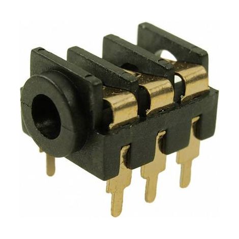 Cliff FCR1295G Jack 3.5 mm embase femelle horizontale Nombre de pôles: 3 stéréo 1 pc(s) Q705502 (1/2)