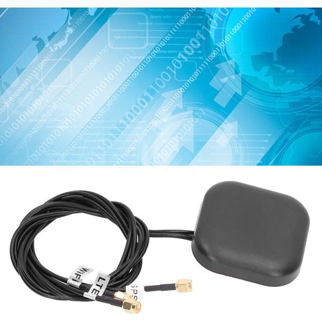 Antenne 4G WiFi GPS Extérieure ABS Cuivre 3 en 1 Étanche pour Modules 4G Toutes Bandes