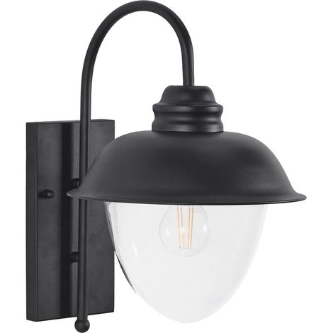 Outdoor Wall Light BANKA Black (1/5)
