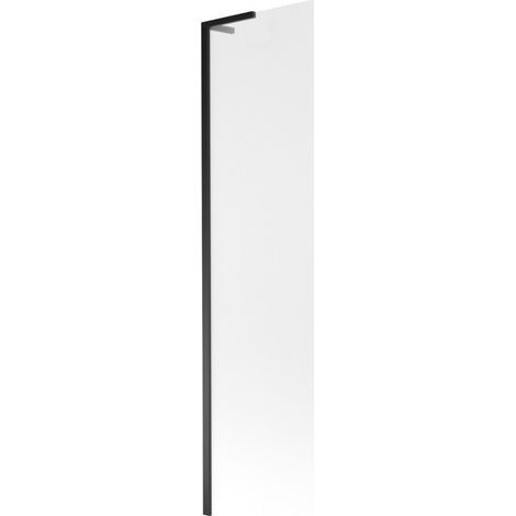 Mexen Next L paroi de douche 1 volet 50 x 150 cm, givre, noir - 895-050-000-03-30-70 (1/5)