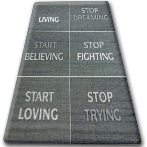 TAPIS EN CORDE SIZAL FLOORLUX 20275 YOLO noir / argentin black 160x230 cm