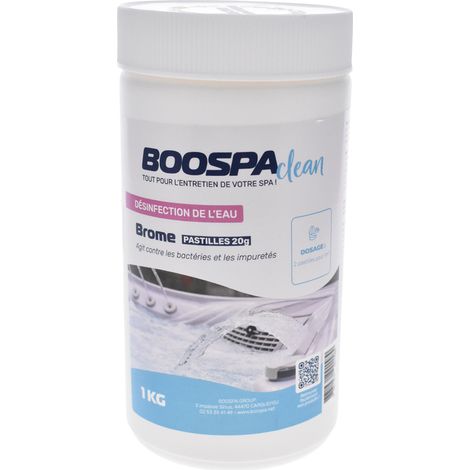 Brome Spa 1kg pastilles de 20g - BoospaClean