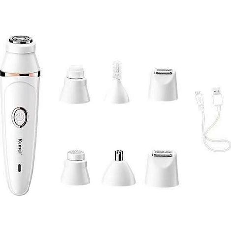 Épilateur visage sans fil rechargeable --
