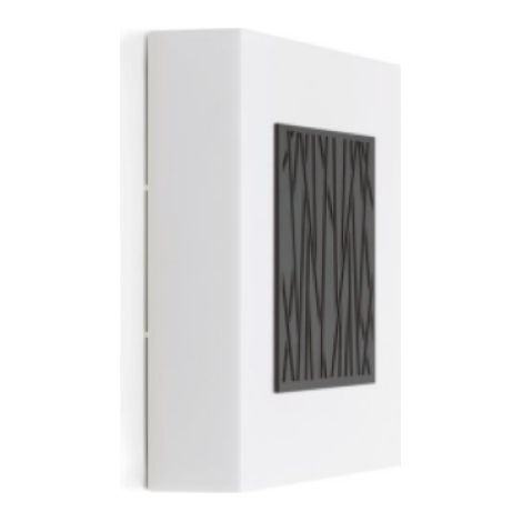 Applique led da parete per esterni bamboo ral 7021 4000k ip65 17w 1296 lm cri80 lombardo bl116104n (1/3)
