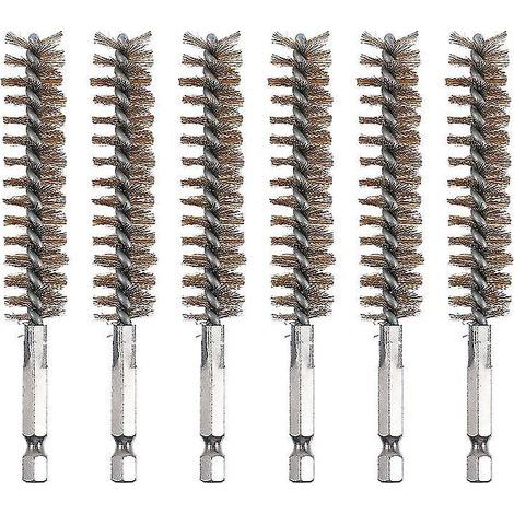 Set mit 6 Messing-Reinigungsbürsten (1/3)
