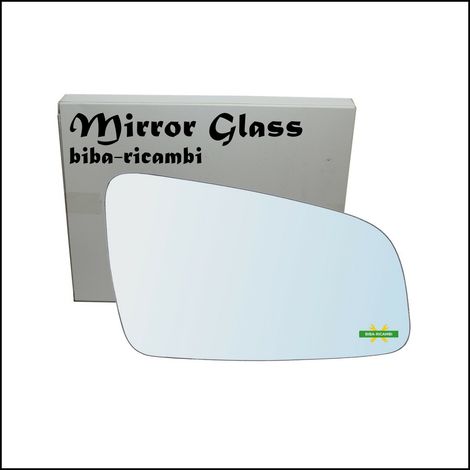 Vetro specchio nudo adesivo lato dx-passeggero per opel zafira b dal 2003-2008 (1/3)