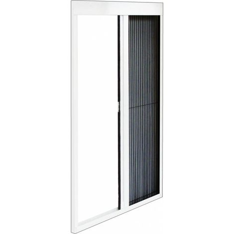 ZANZARIERA IRS OPERA PLISSE' 120X240 CM ORIZZONTALE BIANCO
