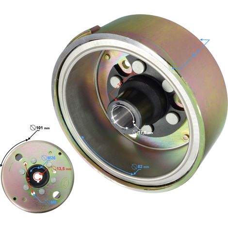 Magnéto pour scooter 2T (1/4)