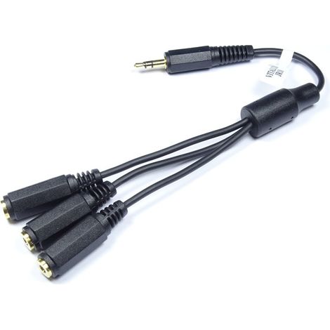 Répartiteur jack 3,5 mm - 3 prises JR18 Vitalco 15 cm