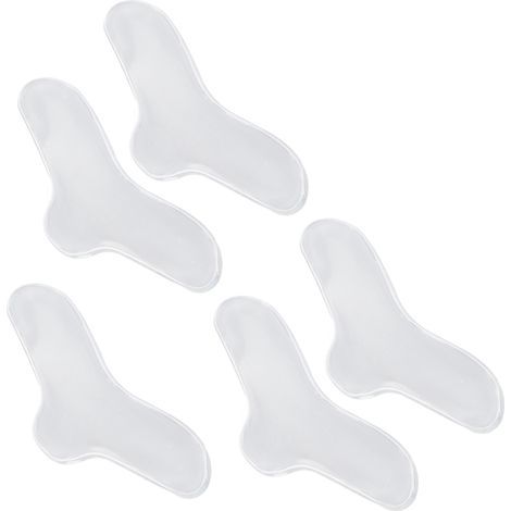 5 coussinets nasaux en gel de silicone pour masque respiratoire, remplacement confortable (1/5)