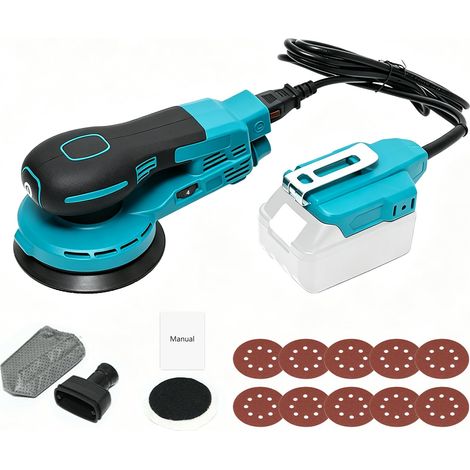 Ponceuse Excentrique Sans Fil Compatible Avec 18 V, 125 Mm (1/5)