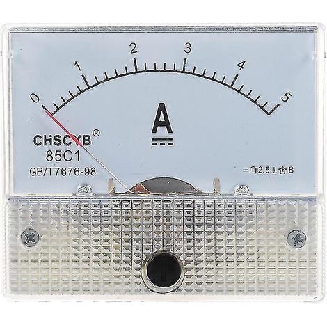 85c1-a Analoges Strommessgerät für Gleichstrom, 5 A Ampere