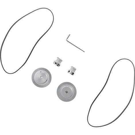 Jeu de Poulies Synchrones pour Imprimante 3D, Courroie Haute Performance et Durabilité, Alésage 8mm (1/5)