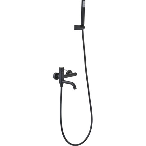 Kit bagno/doccia monocomando Bless finitura nero opaco [ IMEX® ]