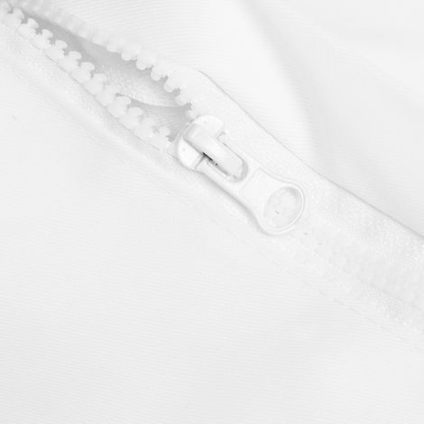 Veste de protection pour apiculteur, combinaison et blouse avec double fermeture éclair, accessoire blanc (1/5)
