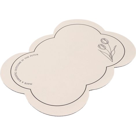 Tapis à café absorbant à séchage rapide, résistant à la chaleur, motif tulipe, tampons pour Machine à café, tapis de protection de comptoir, tapi (1/5)