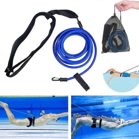 Schwimmwiderstandsgürtel, kompatibel mit dem Training im Pool – verstellbares elastisches Design (1/5)