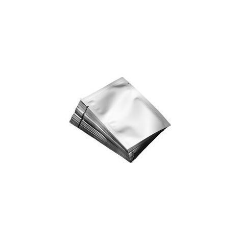 Total Clearance 100 Stück flache Aluminium-Verpackungsbeutel, vakuumversiegelt, Mylar-Beutel, hitzebeständig, für Hühnerfleischverpackungen zum Kochen zu Hause (14 x 20 cm) (1/5)