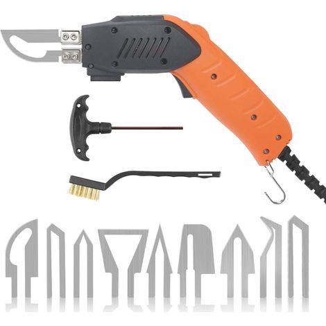 100W Découpe Polystyrène avec Refroidi par Air, Coupeur de Corde Electrique Température Réglable pour Corde de Tissu, Sangle de Filet, Panneau de Mousse, Toile de Cuir KT (1/5)