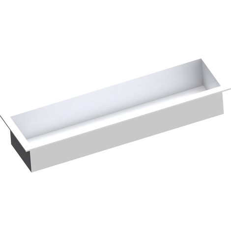 Bernstein – Niche murale de douche encastrable 15x60x10cm – Acier inoxydable étanche – Installation verticale/horizontale – Facilité d'entretien - BS156010