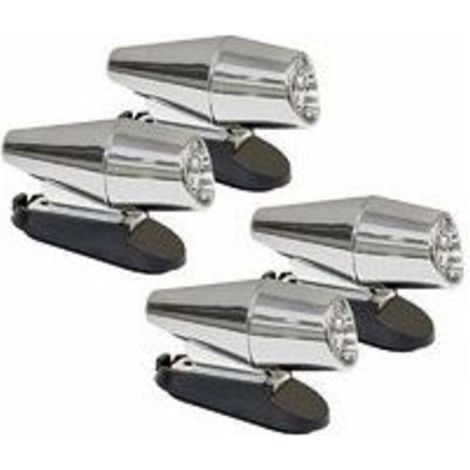 Wildlife Warning Whistles, Ultrasonic Wildlife Warning Devices, Wildlife Collision Prevention, Wildlife Warning Devices for Cars, Trucks, Motorcycles, Silver