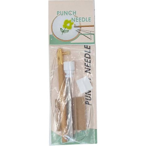 Stanznadeln mit Holzgriff, Stickstift, Drahtführung, Näh- und Webwerkzeugset für Garn und Bastelarbeiten