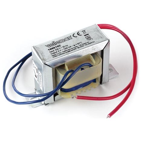 Transformador Velleman open frame 10.8 VA 9 V 1200 mA