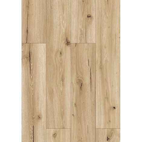 Mexen Buffalo panneaux vinyles 1227 x 187 mm LVT Dryback 2,5 mm, sous-couche PVC, 4 V-Joint, Chêne - F1307-1227-187-255-4V1-01 (1/5)
