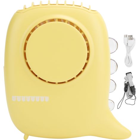 Ventilateur portable rechargeable forme dinosaure, mini ventilateur pour filles, intérieur extérieur (1/5)