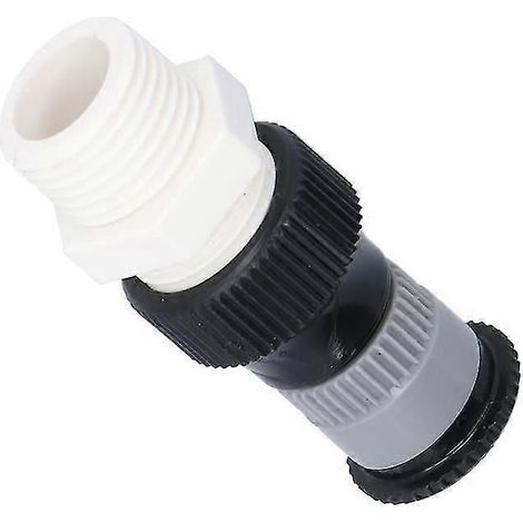 Landscape Nozzle Female Thread Fountain Nozzle Brass Adjustable Water Spray Head With Valve For Pond (1/4)