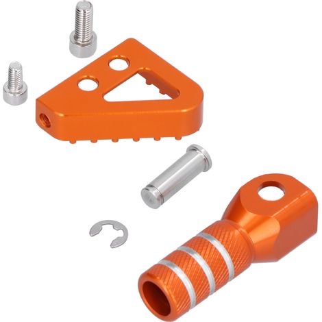 Pédale de frein arrière + embout sélecteur de vitesses pour moto 690 SMC 950 Superenduro (1/5)